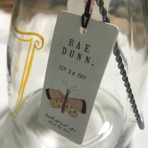 Rae Dunn BE STRONG Lantern Candle Holder Jar - Picture 3 of 7